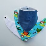 Bandana marino, talla 1 (0 a 3 meses)