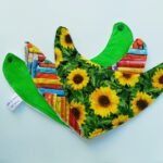 Bandana verde, talla 1 (0 a 3 meses)