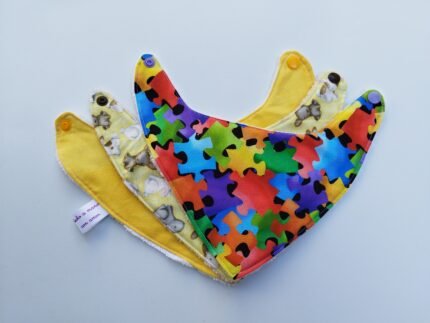 Bandana amarilla multitalla