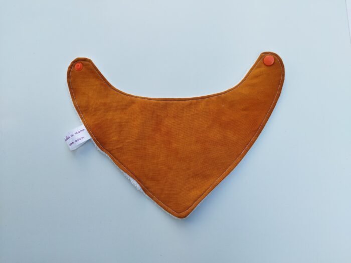 Bandana marrón, talla 1 (0 a 3 meses) - Imagen 4