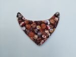 Bandana marrón, talla 1 (0 a 3 meses) - Imagen 2
