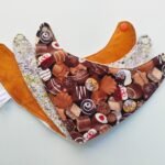 Bandana marrón, talla 1 (0 a 3 meses)