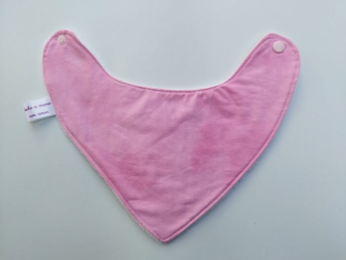 Bandana rosa, talla 2 (3 a 6 meses) - Imagen 2