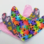 Bandana rosa, talla 2 (3 a 6 meses)