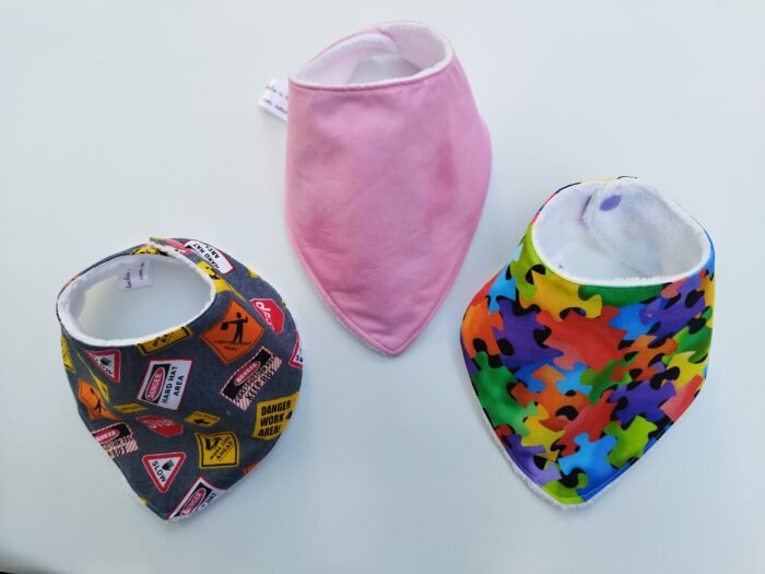 Bandana rosa, talla 2 (3 a 6 meses) - Imagen 5