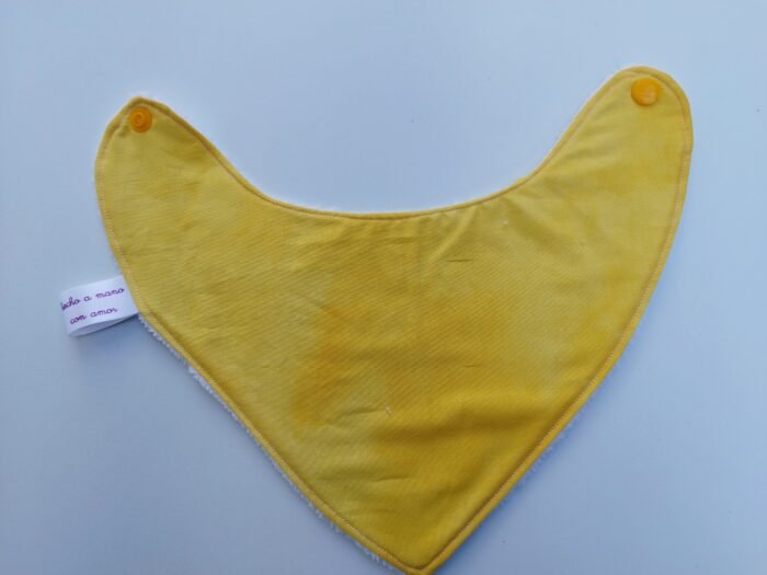 Bandana amarilla, talla 2 (3 a 6 meses) - Imagen 2