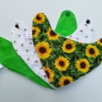 Bandana verde, talla 2 (3 a 6 meses)