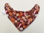 Bandana marrón, talla 2 (3 a 6 meses) - Imagen 4