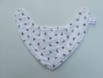 Bandana gris-blanco, talla 3 (6 a 12 meses) - Imagen 3