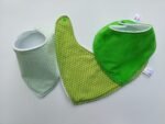 Bandana verde, talla 3 (6 a 12 meses)