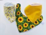Bandana amarilla, talla 3 (6 a 12 meses)